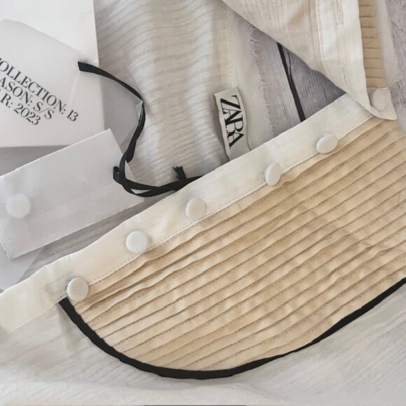 ZARA - YOKE DETAIL TOP LIMITED EDITION - Picture 5 of 12